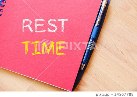 Rest time write on notebook Rest time write on notebook 34567789