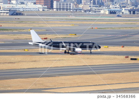 羽田空港　航空機 34568366
