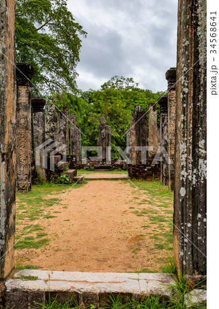 Atadage temple at Polonnaruwa 34568641