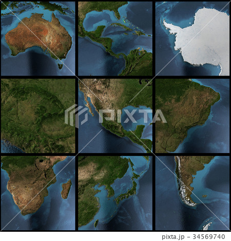 Around the World 3d rendering 34569740