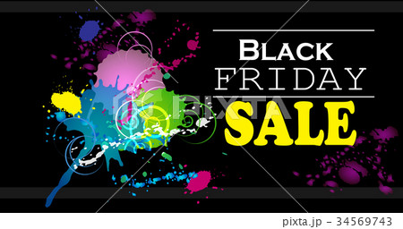Black Friday. Vector illustration Black Friday. Vector illustration 34569743