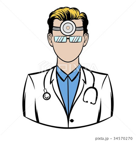 Doctor with stethoscope Doctor with stethoscope 34570270