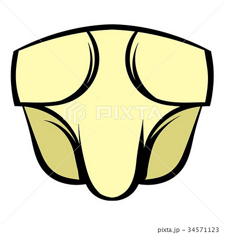 Baby diapers icon cartoon 34571123