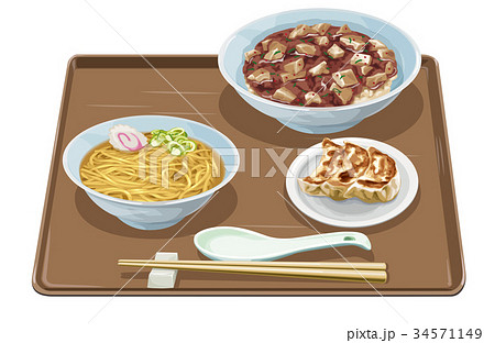 マーボー丼・半ラーメン・餃子 34571149