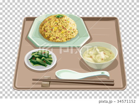 チャーハン定食2 34571152