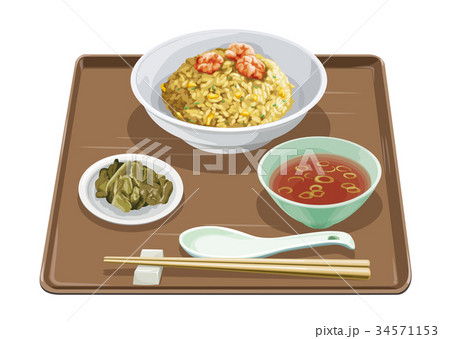 エビチャーハン定食1 34571153