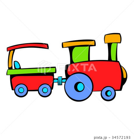 Children train icon, icon cartoon Children train icon, icon cartoon 34572193