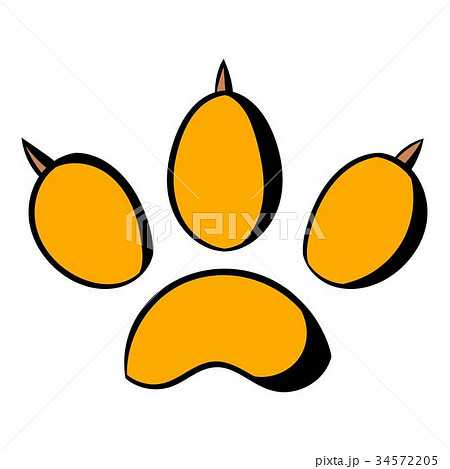 Animal paw icon, icon cartoon Animal paw icon, icon cartoon 34572205