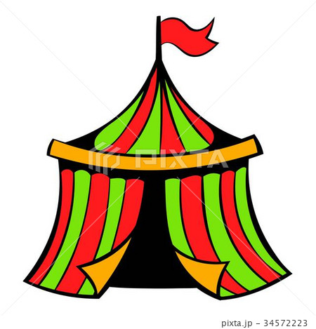 Circus tent icon, icon cartoon Circus tent icon, icon cartoon 34572223