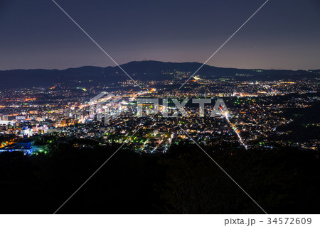 新日本三大夜景 奈良県奈良市若草山 ※2017年4月撮影 34572609