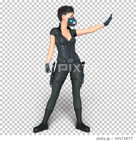 女性戦士 34573677