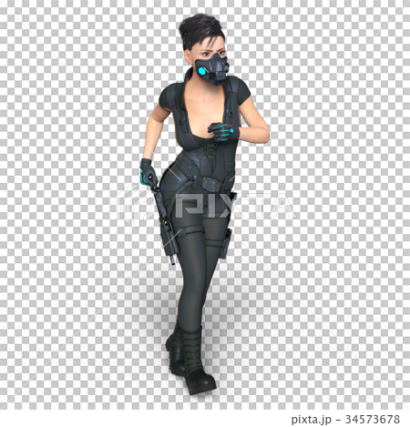 Female fighter 34573678