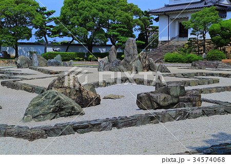 大阪府　岸和田城庭園　八陣の庭 34574068
