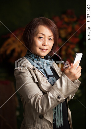 ミドル 女性 老眼鏡 メガネ スマホ ミドル 女性 老眼鏡 メガネ スマホ 34574109