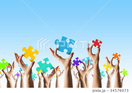 Connection and teamwork 34576073