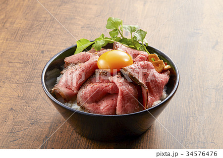 ローストビーフ丼 ローストビーフ丼 34576476