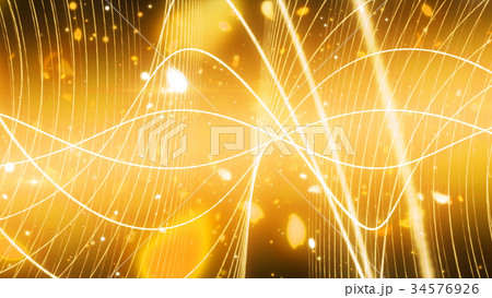 さくら花びらとライン背景 34576926