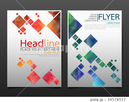 Template flyer cover business brochure layout. Template flyer cover business brochure layout. 34578557