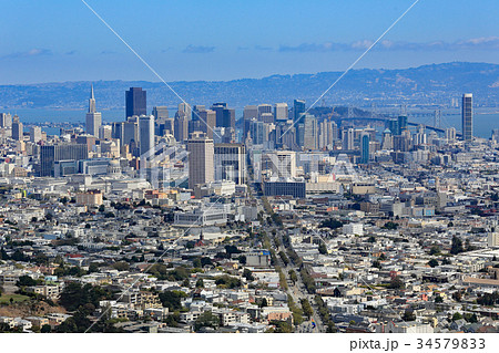サンフランシスコの街並み サンフランシスコの街並み 34579833