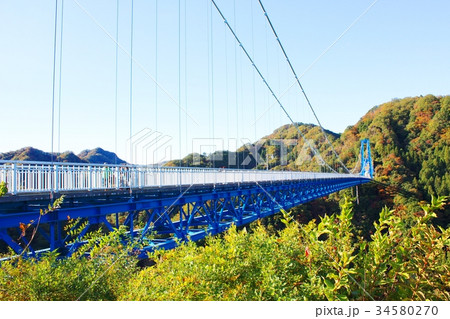 竜神大吊橋（茨城県常陸太田市） 34580270
