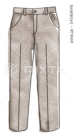 パンツのイラスト 34580646