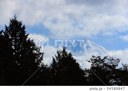 田貫湖からの富士山 田貫湖からの富士山 34580847