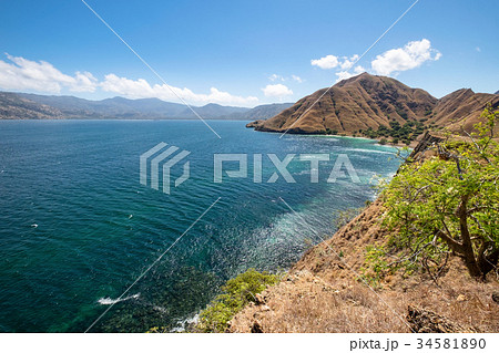 Pink Beach of the Komodo Islands Flores Sea 34581890