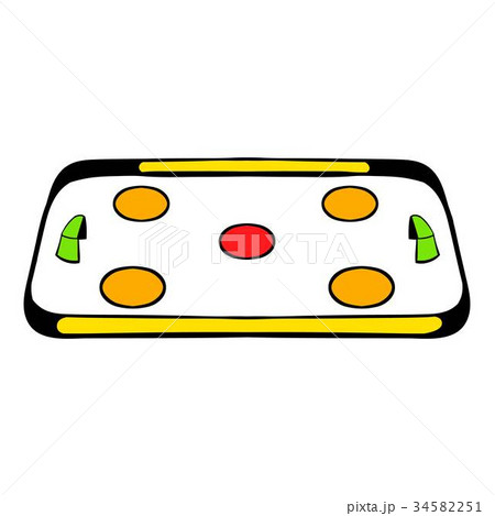 Ice hockey rink icon, icon cartoon 34582251