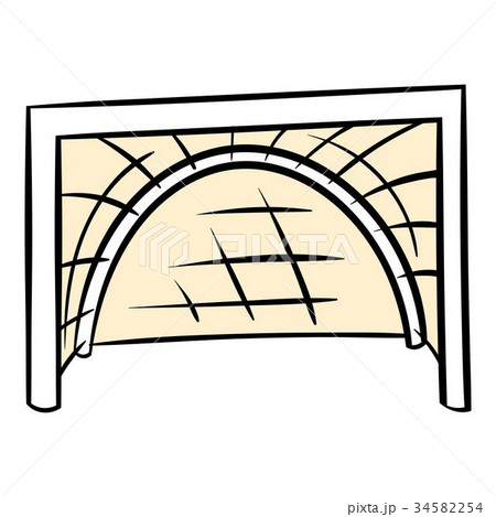 Hockey gates icon, icon cartoon 34582254