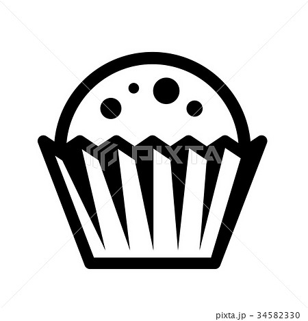 cupcake black symbol cupcake black symbol 34582330