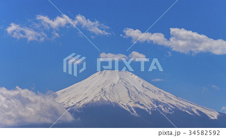 早春の富士山 16:9 早春の富士山 16:9 34582592