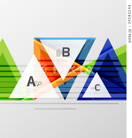 Triangles and geometric shapes abstract background Triangles and geometric shapes abstract background 34583244