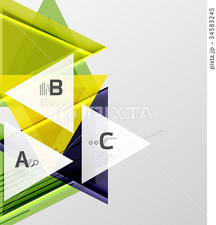 Triangles and geometric shapes abstract background Triangles and geometric shapes abstract background 34583245