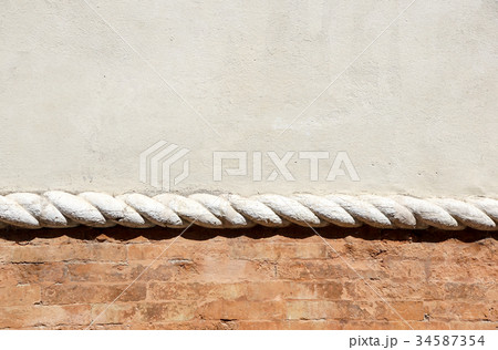 blank wall sidewalk background 34587354