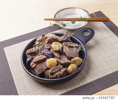 カルビチム ナツメ 肉 34587787