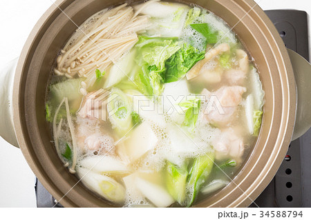 鳥の水炊き鍋 34588794