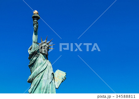 お台場　自由の女神像 34588811