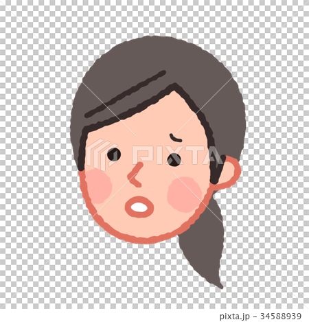 Woman face trouble 34588939
