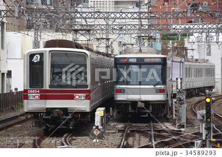 ［H］日比谷線03系・東武20050系（5扉車） 34589293