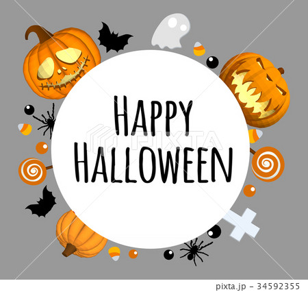 Happy Halloween background. Place for your text Happy Halloween background. Place for your text 34592355