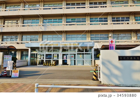 東京の公共機関・警視庁運転免許本部・府中運転免許試験場正門入口・横位置 東京の公共機関・警視庁運転免許本部・府中運転免許試験場正門入口・横位置 34593880