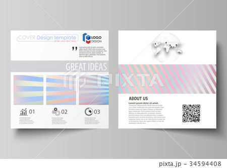 Business templates for square brochure, magazine Business templates for square brochure, magazine 34594408