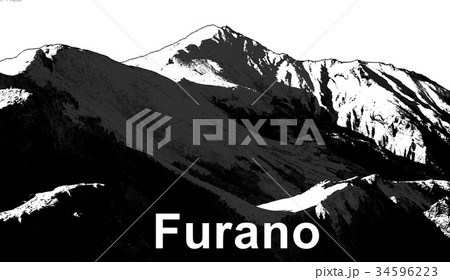 十勝連峰・富良野岳 34596223