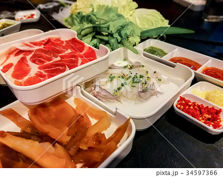 Plate, Animal Shell, Ice, Seafood Plate, Animal Shell, Ice, Seafood 34597366