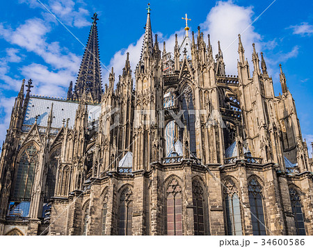 ドイツ ケルン大聖堂の写真素材 [34600586] - PIXTA