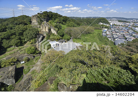 横須賀市鷹取山公園と湘南鷹取の住宅地 34602204