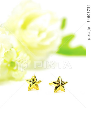 Gold pendant cameo earring star jewelry Gold pendant cameo earring star jewelry 34603754