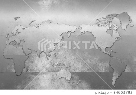 世界地図／地球 34603792