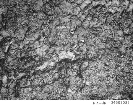 Cracked dry soil Cracked dry soil 34605085