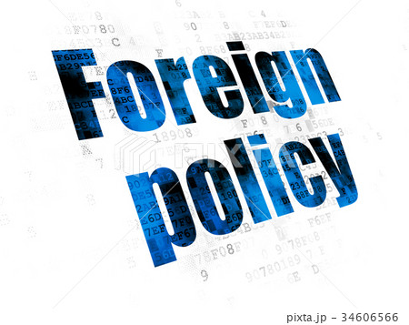 Politics concept: Foreign Policy on Digital Politics concept: Foreign Policy on Digital 34606566